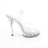 Fabulicious - LIP108RSI Ankle strap sandal - Transparent/White Product image